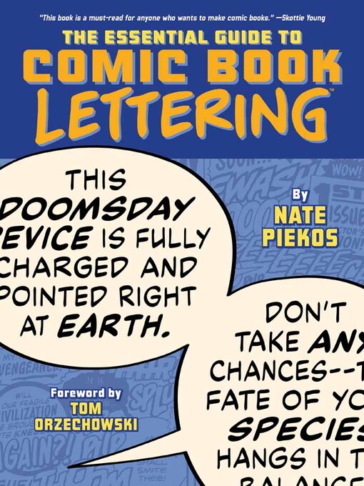 Detalles del título The Essential Guide to Comic Book Lettering de Nate Piekos - Lista de espera